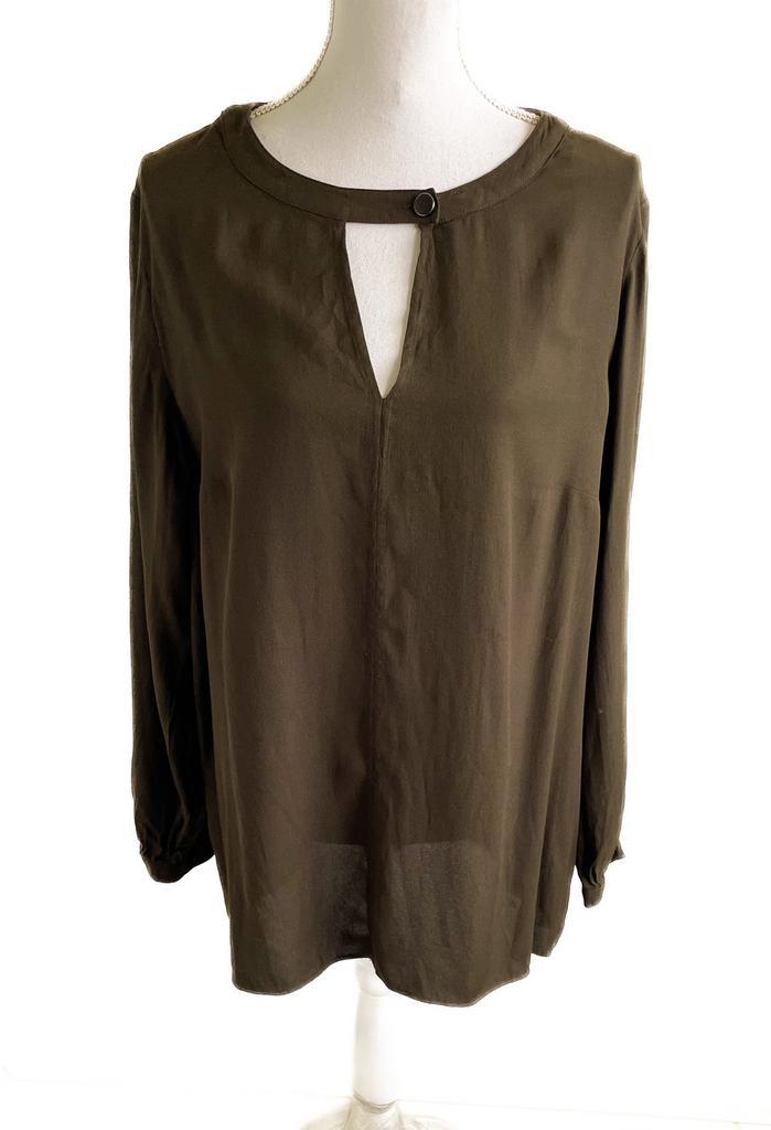 Mooie top van Airfield 46, Kleding | Dames, Tops, Zo goed als nieuw, Maat 46/48 (XL) of groter, Groen, Lange mouw, Ophalen of Verzenden