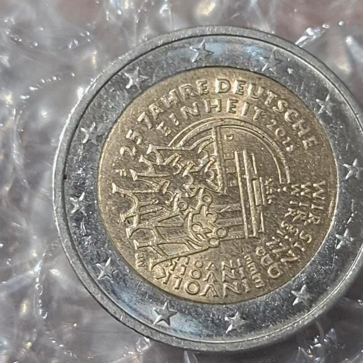 Duitse 2 Euro Herdenkingsmunt 2015, Postzegels en Munten, Munten | Europa | Niet-Euromunten, Losse munt, Duitsland, Ophalen of Verzenden