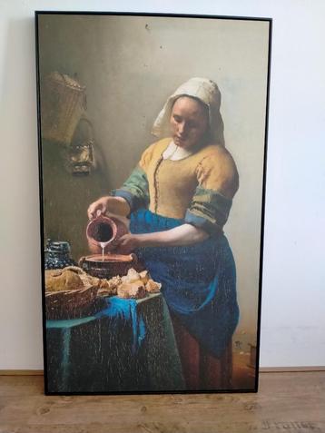 Melkmeisje van Vermeer in zwarte baklijst beschikbaar voor biedingen