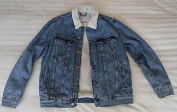 Gevoerde spijkerjas voor heren | blauw | maat S beschikbaar voor biedingen