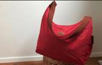Longchamp tas schoudertas hobo bag rood Nieuwstaat, Overige merken, Ophalen of Verzenden, Zo goed als nieuw, Rood
