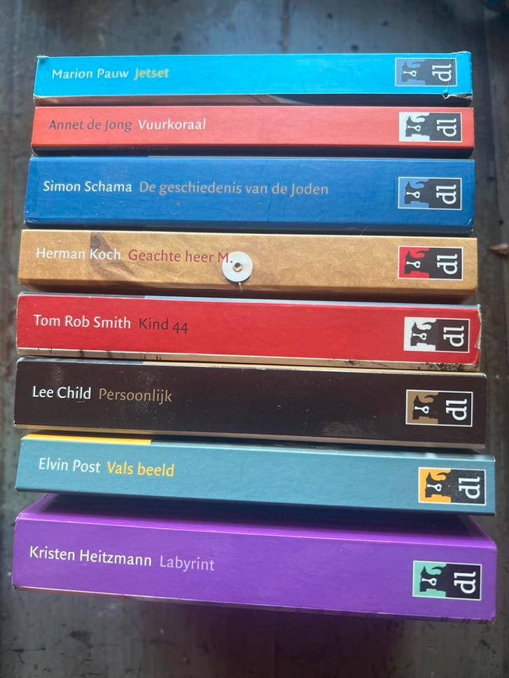 8 Dwarsligger Romans - Diverse Auteurs, Boeken, Romans, Gelezen, Ophalen of Verzenden