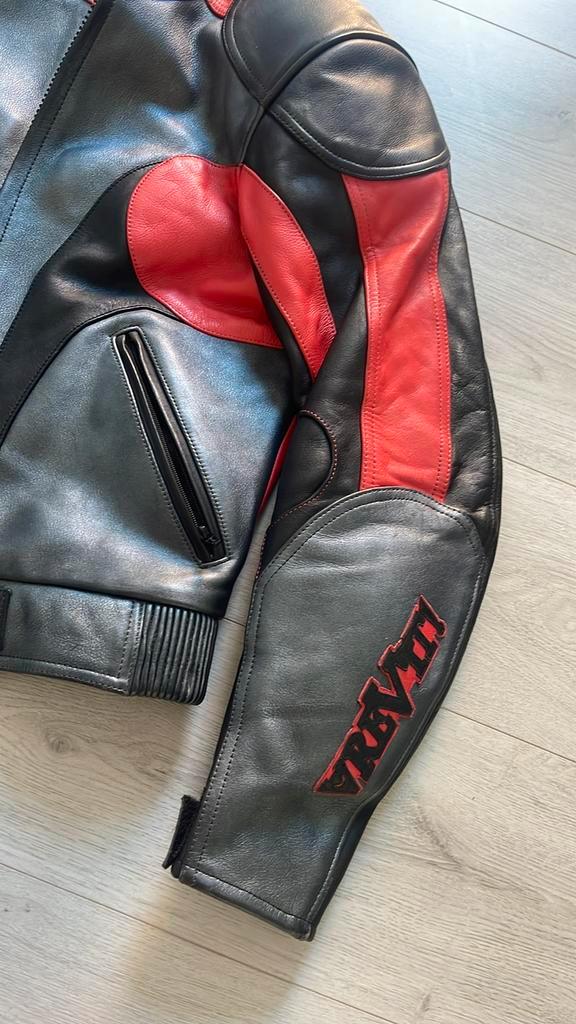Revit leren motorjack, Motoren, Kleding | Motorkleding, Jas | leer, Tweedehands, Ophalen of Verzenden