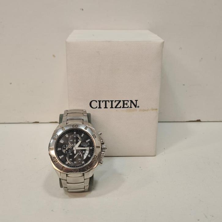 Citizen Chronograph WR100 Horloge Compleet, Sieraden, Tassen en Uiterlijk, Horloges | Heren, Gebruikt