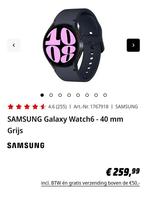 Samsung galaxy watch 6, Ophalen of Verzenden, Zo goed als nieuw