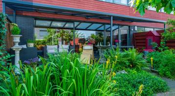 AKTIEPRIJS: Terrasoverkapping 400x300 cm NU € 1095 euro beschikbaar voor biedingen