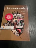 B. Baarda - Dit is onderzoek!, Boeken, Ophalen of Verzenden, B. Baarda, Management, Zo goed als nieuw