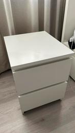 Malm  nachtkastje IKEA, Ophalen, Gebruikt, Hout, Minder dan 45 cm