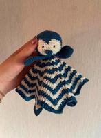 Gehaakt knuffeldoekje pinguin., Ophalen of Verzenden, Zo goed als nieuw, Haken, Wol of Garen