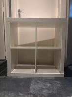 Witte kallax kast 4 vlaks, Huis en Inrichting, Kasten | Wandmeubels, Ophalen, 25 tot 50 cm, Minder dan 150 cm
