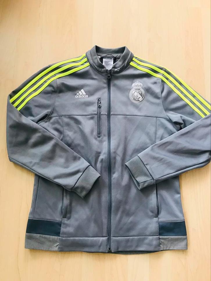 Origineel Adidas Real Madrid Trainingsvest 2015/2016 Maat XS, Kleding | Heren, Sportkleding, Zo goed als nieuw, Voetbal, Maat 46 (S) of kleiner