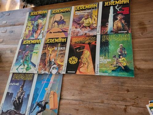 10 strips van JEREMIAH, Boeken, Stripboeken, Gelezen, Meerdere stripboeken, Ophalen of Verzenden