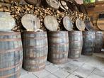 Regenton houten bak houten kuip bloembak boombak plantenbak, Ophalen of Verzenden, 150 liter of meer, Zo goed als nieuw, Hout