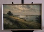 Rivierlandschap (Lek) door Herman Wijngaard, Ophalen