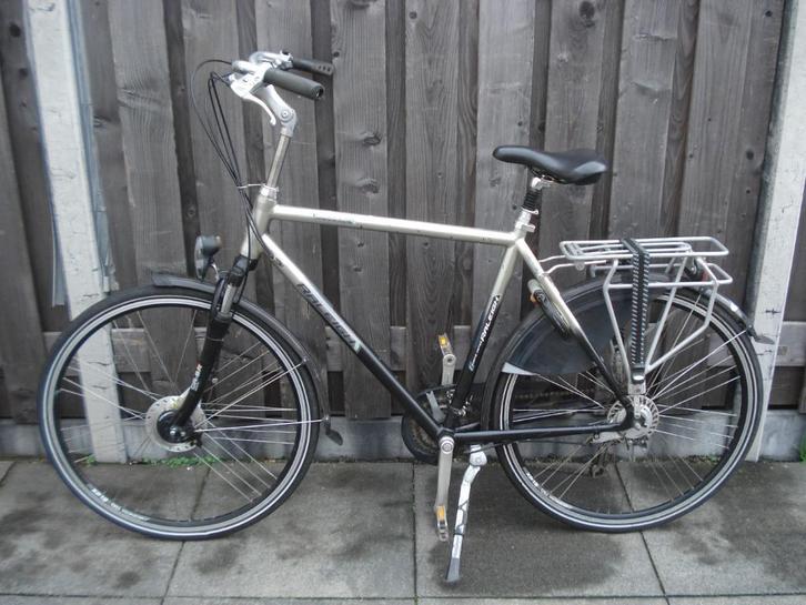 Zeer nette en stevige herenfiets RALEIGH 28 inch 21 vers., Fietsen en Brommers, Fietsen | Heren | Herenfietsen, Zo goed als nieuw