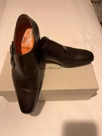 Santoni double monkstrap, Ophalen of Verzenden, Bruin, Zo goed als nieuw, Santoni