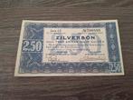 Bijna UNC biljet 2,5 gulden 1938, zilverbon, Postzegels en Munten, Bankbiljetten | Nederland, Ophalen of Verzenden, 1 gulden