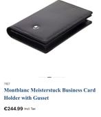 Mont Blanc Meisterstuck Card Holder NIEUW, Sieraden, Tassen en Uiterlijk, Portemonnees, Ophalen of Verzenden, Nieuw