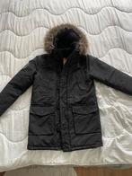 Te Koop! Superdry Everest Parka zwart maat S, Kleding | Heren, Jassen | Winter, Verzenden, Zwart, Gedragen, Maat 46 (S) of kleiner