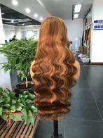Pruik / wig 100% menselijke haar, Sieraden, Tassen en Uiterlijk, Uiterlijk | Haarverzorging, Verzenden, Nieuw, Pruik of Haarverlenging