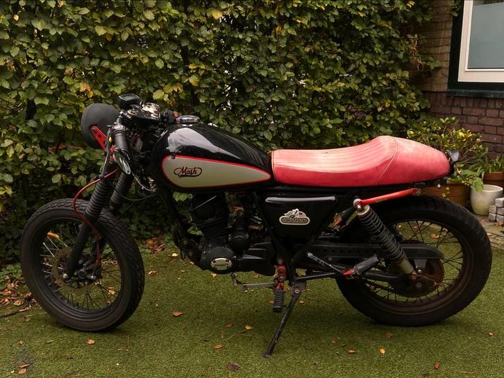 Mash custom cafe racer, Fietsen en Brommers, Brommers | Overige merken, Gebruikt, Maximaal 45 km/u, Ophalen