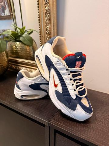 NIKE Air Max USA Wit/Blauw - Maat 44.5 beschikbaar voor biedingen