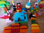 Duplo Dieren, Boerderij & Mickey Mouse Trein, Ophalen, Gebruikt, Complete set, Duplo