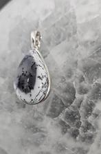 Dendriet opaal hanger, echt zilver, Ophalen of Verzenden