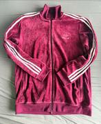 Adidas Velours Vest Bordeaux Maat L, Kleding | Heren, Truien en Vesten, Verzenden, Zo goed als nieuw, Maat 52/54 (L), Overige kleuren
