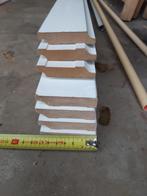 Plinten wit gegrond van 2,40m, Ophalen, Nieuw, Mdf, 200 tot 250 cm