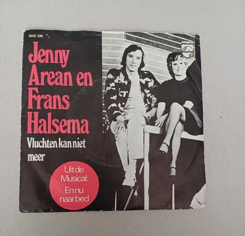 Jenny Arean En Frans Halsema - Vluchten Kan Niet Meer, Cd's en Dvd's, Vinyl Singles, Gebruikt, Single, Pop, 7 inch, Ophalen of Verzenden