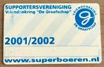 Voetbal kaart / card Vriendenkring De Graafschap 2001 - 2002, Ophalen of Verzenden, Buitenlandse clubs