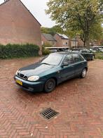 Daewoo Lanos 1.5 SE 1999 Groen, Auto's, Voorwielaandrijving, 1498 cc, 4 cilinders, Origineel Nederlands