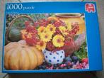 JUMBO Puzzel 1000 stukjes. Fruit en Flowers., Ophalen of Verzenden, 500 t/m 1500 stukjes, Zo goed als nieuw, Legpuzzel