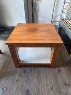Salontafel/bijzettafel, Huis en Inrichting, Tafels | Salontafels, Ophalen, Gebruikt, 50 tot 100 cm, Vierkant