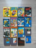 Nintendo NES PAL video games verzameling, Spelcomputers en Games, Games | Nintendo NES, 1 speler, Ophalen of Verzenden, Zo goed als nieuw