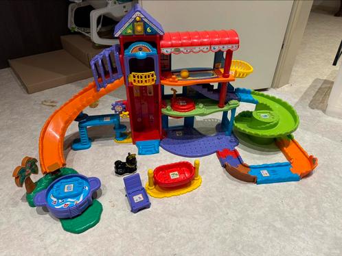 V-tech zoef zoef dierenhotel + avonturenpaden + extra dieren, Kinderen en Baby's, Speelgoed | Vtech, Zo goed als nieuw, Ophalen