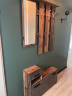 Kapstop incl schoenenkastje, Ophalen, Hout, Wandkapstok, Minder dan 100 cm
