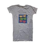 Nachthemd Tropical fruit wit M (met een vlekje), Glo-story, Ophalen of Verzenden, Nieuw, Maat 38/40 (M)