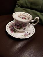 Royal Albert kop en schotel september, Verzamelen, Ophalen, Zo goed als nieuw, Porselein, Kop en/of schotel