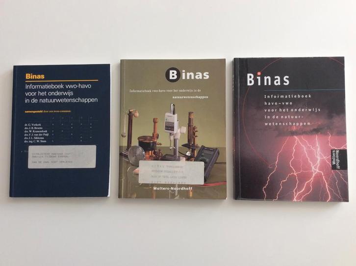 Binas 2e t/m 4e editie, Boeken, Schoolboeken, Zo goed als nieuw, Overige niveaus, Ophalen of Verzenden