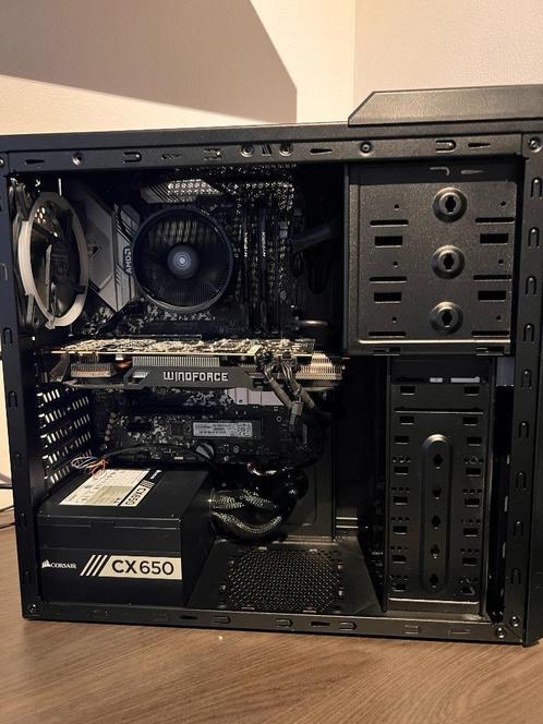 Gaming PC | Ryzen 3 | GTX 970 | 16GB RAM | SSD | Win11 Pro, Computers en Software, Desktop Pc's, Zo goed als nieuw, 3 tot 4 Ghz
