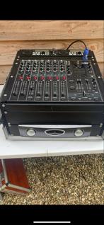 Behringer DJ Set met Flightcase en Statieven, Ophalen, Zo goed als nieuw, 5 tot 10 kanalen, Microfooningang