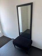 Spiegel met poef, Ophalen, Gebruikt, 150 tot 200 cm, Rechthoekig