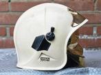 Brandweerhelm brandweer MSA, Ophalen of Verzenden, Landmacht, Nederland, Embleem of Badge