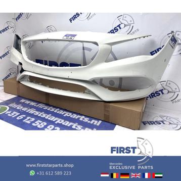 W117 BUMPER CLA 45 AMG Facelift VOORBUMPER zwart/grijs/wit o beschikbaar voor biedingen