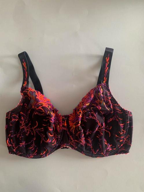 Ptima donna 80F full cup aubergine meerdere kleuren borduur, Kleding | Dames, Ondergoed en Lingerie, BH, Overige kleuren, Verzenden