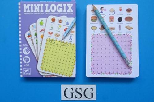 Mini logix Engelse woordenzoeker nr. DJ05351-03, Hobby en Vrije tijd, Gezelschapsspellen | Kaartspellen, Gebruikt, Ophalen