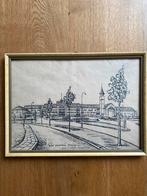 “Ziekenhuis Sint Annadal Maastricht tekening jaren ‘50”, Antiek en Kunst, Ophalen