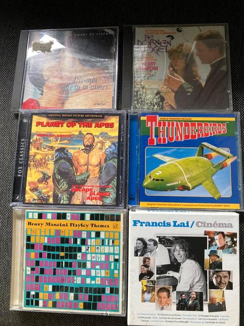 Collectie 8x filmmuziek, Cd's en Dvd's, Cd's | Filmmuziek en Soundtracks, Zo goed als nieuw, Ophalen of Verzenden